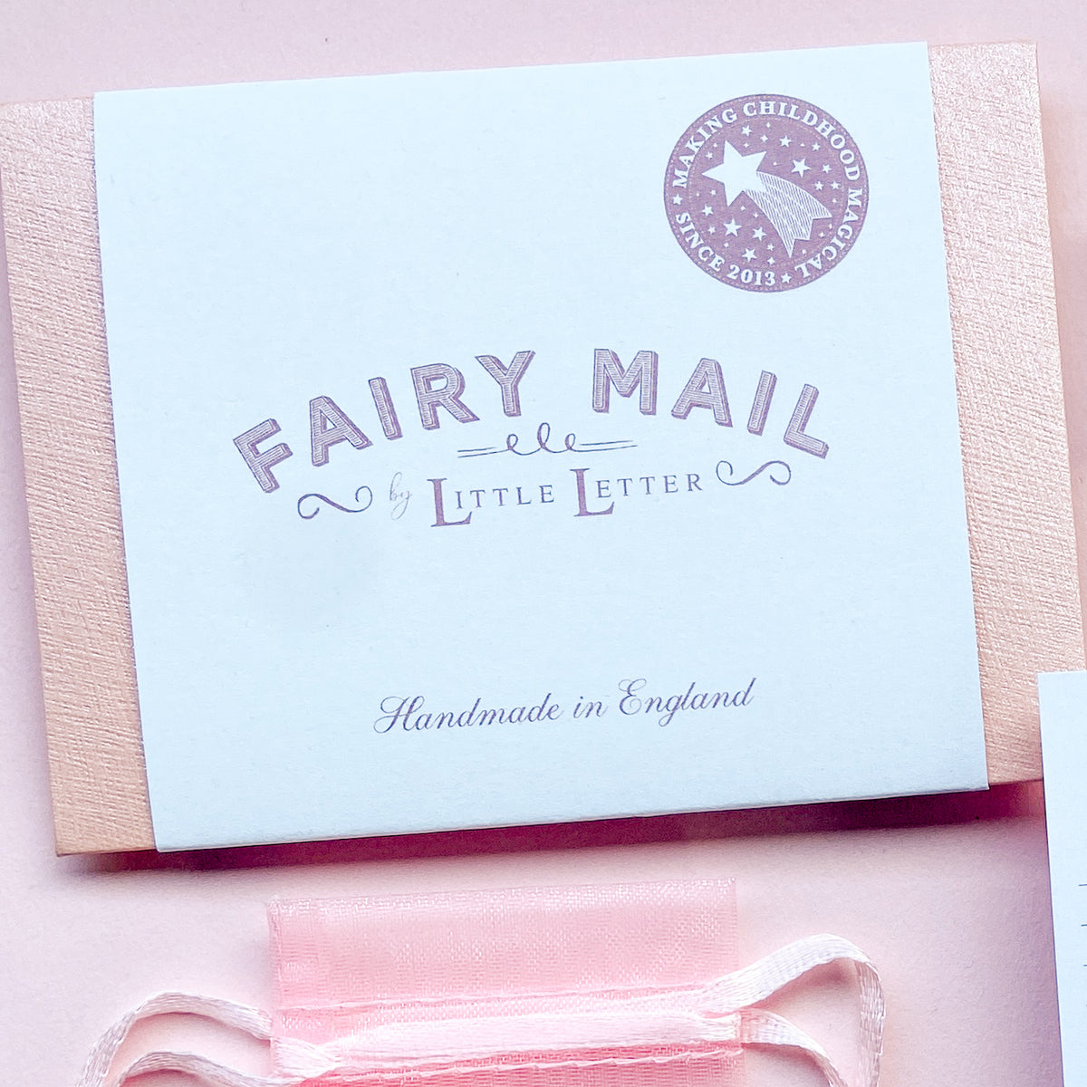 Personalised Tooth Fairy Letter - Pink