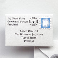 Personalised Tooth Fairy Letter - Blue