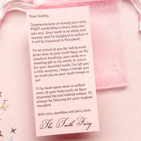 Personalised Tooth Fairy Letter - Deluxe Kit (Pink)