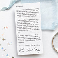 Personalised Tooth Fairy Letter - Blue