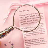 Personalised Tooth Fairy Letter - Deluxe Kit (Pink)