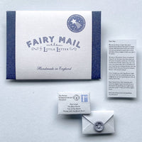 Personalised Fairy Letter - Blue